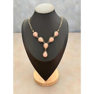 Pink Conch Lariat by Zia
